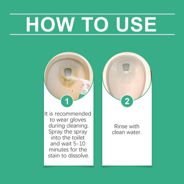 Toilet Decontamination Cleaner